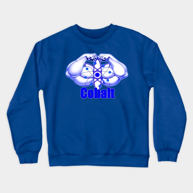 Colbalt Crewneck Sweatshirt by Buddachewie